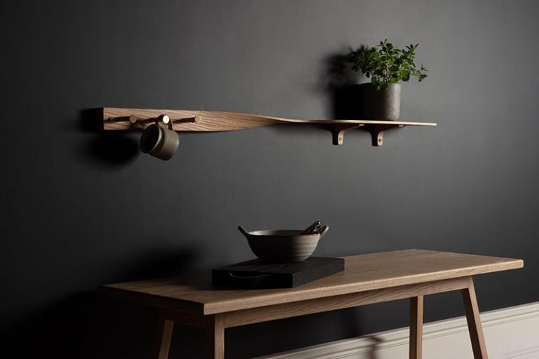 The Tor Twist Shelf By Tom Raffield